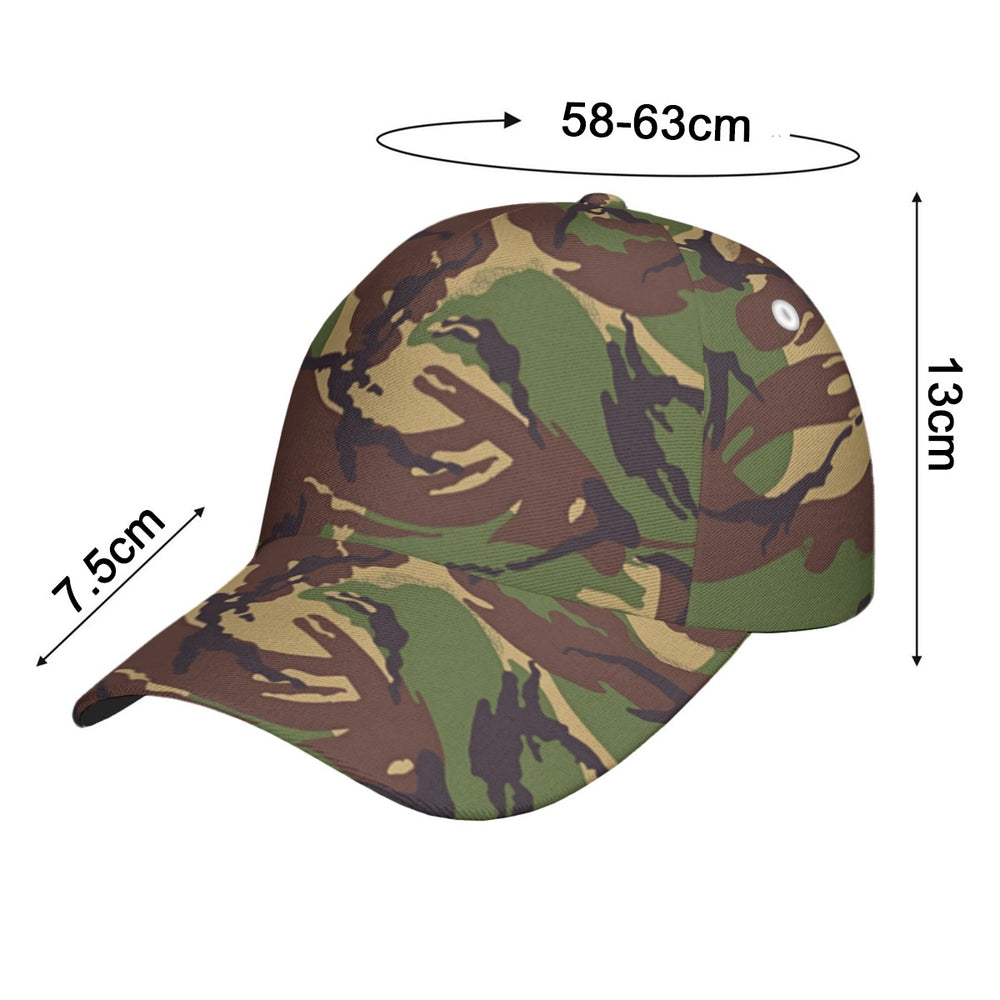 British DPM 94 All-Over Print Peaked Cap With Box