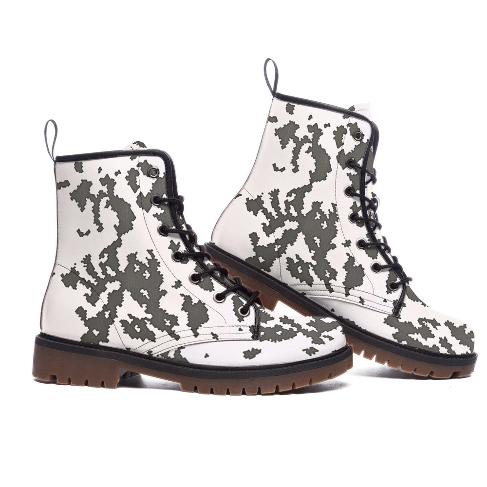 Finnish M05 Snow/Lumikuvio Camo Men's Martin Short Boots
