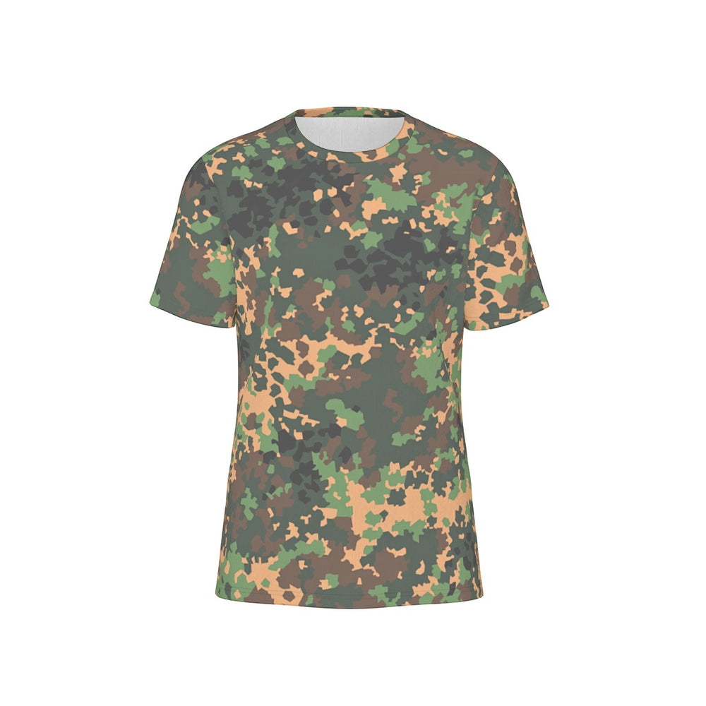 Russian Izlom Camo Men's O-Neck T-Shirt | 190GSM Cotton