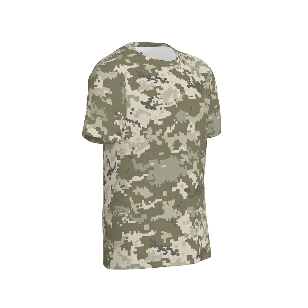 Ukrainian MM14 Camo Men's O-Neck T-Shirt | 190GSM Cotton