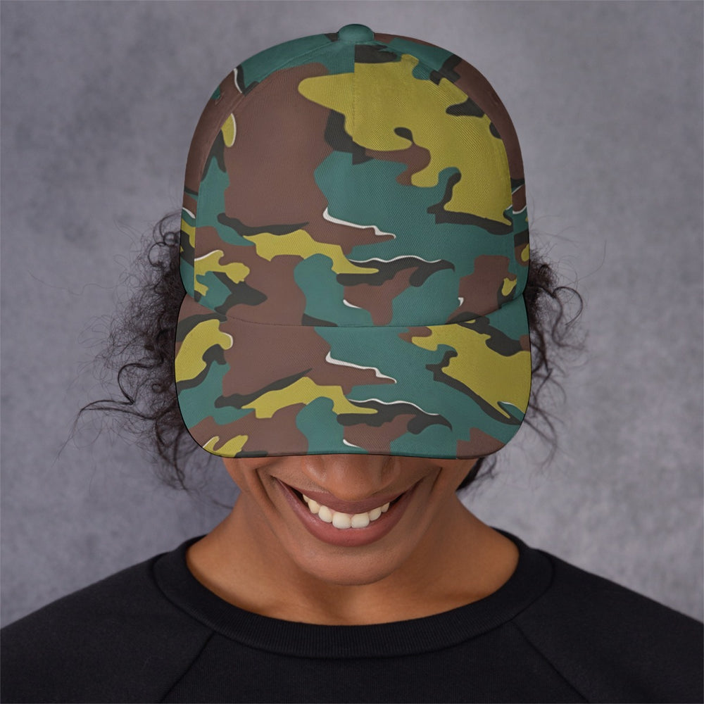 Belgian M1999 Jigsaw All-Over Print Peaked Cap With Box
