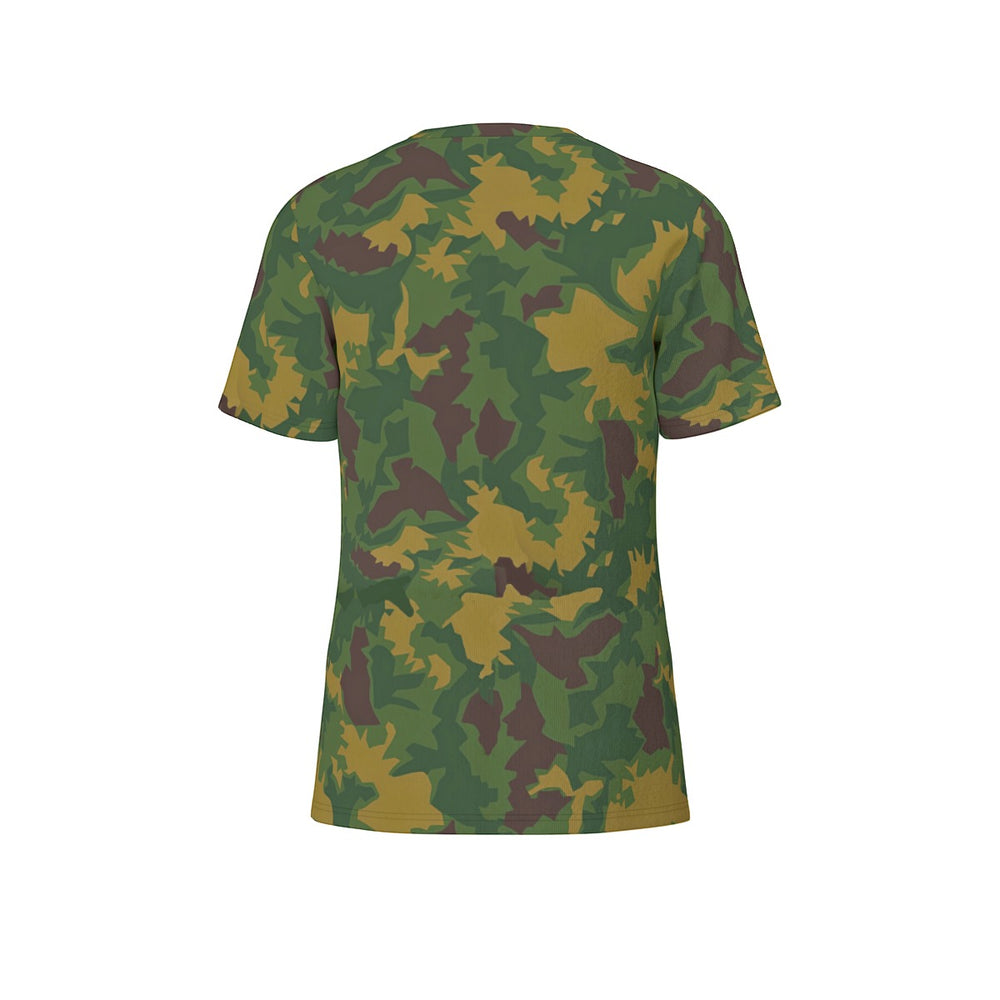 Hungarian Leaf Camo Men's O-Neck T-Shirt | 190GSM Cotton
