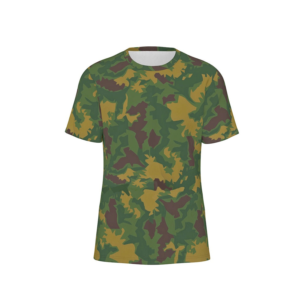 Hungarian Leaf Camo Men's O-Neck T-Shirt | 190GSM Cotton