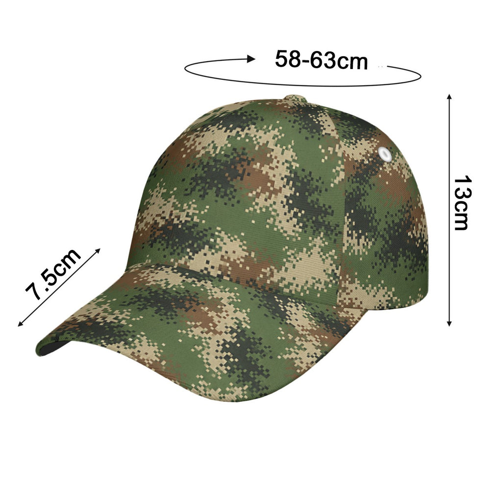 Columbian Patriota All-Over Print Peaked Cap With Box