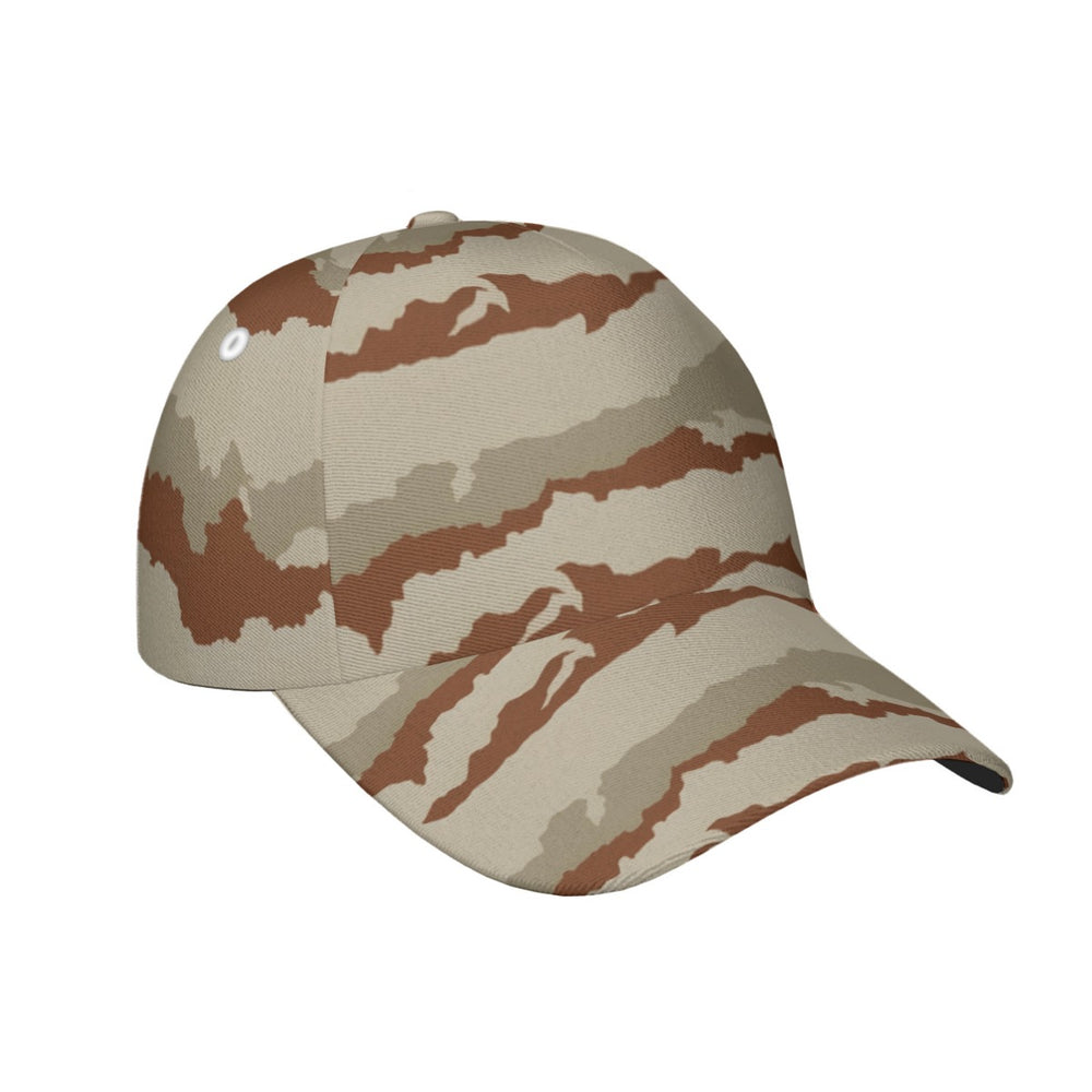 French Daguet Camo All-Over Print Peaked Cap With Box
