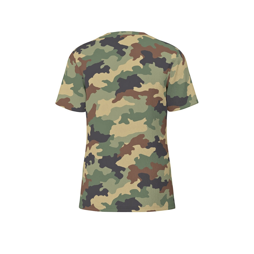 Serbian M-MDU-02 Camo Men's O-Neck T-Shirt | 190GSM Cotton