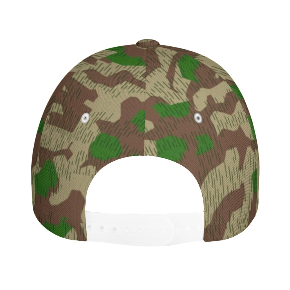 German Splittertarnmuster Camo Peaked Cap With Box