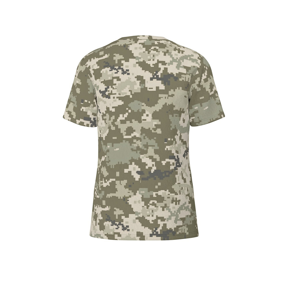 Ukrainian MM14 Camo Men's O-Neck T-Shirt | 190GSM Cotton