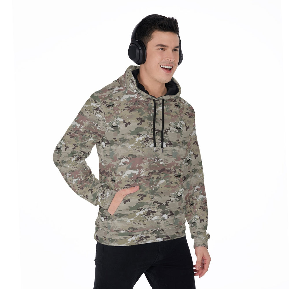 All-Over Print Men's Mirco Fleece Hoodie