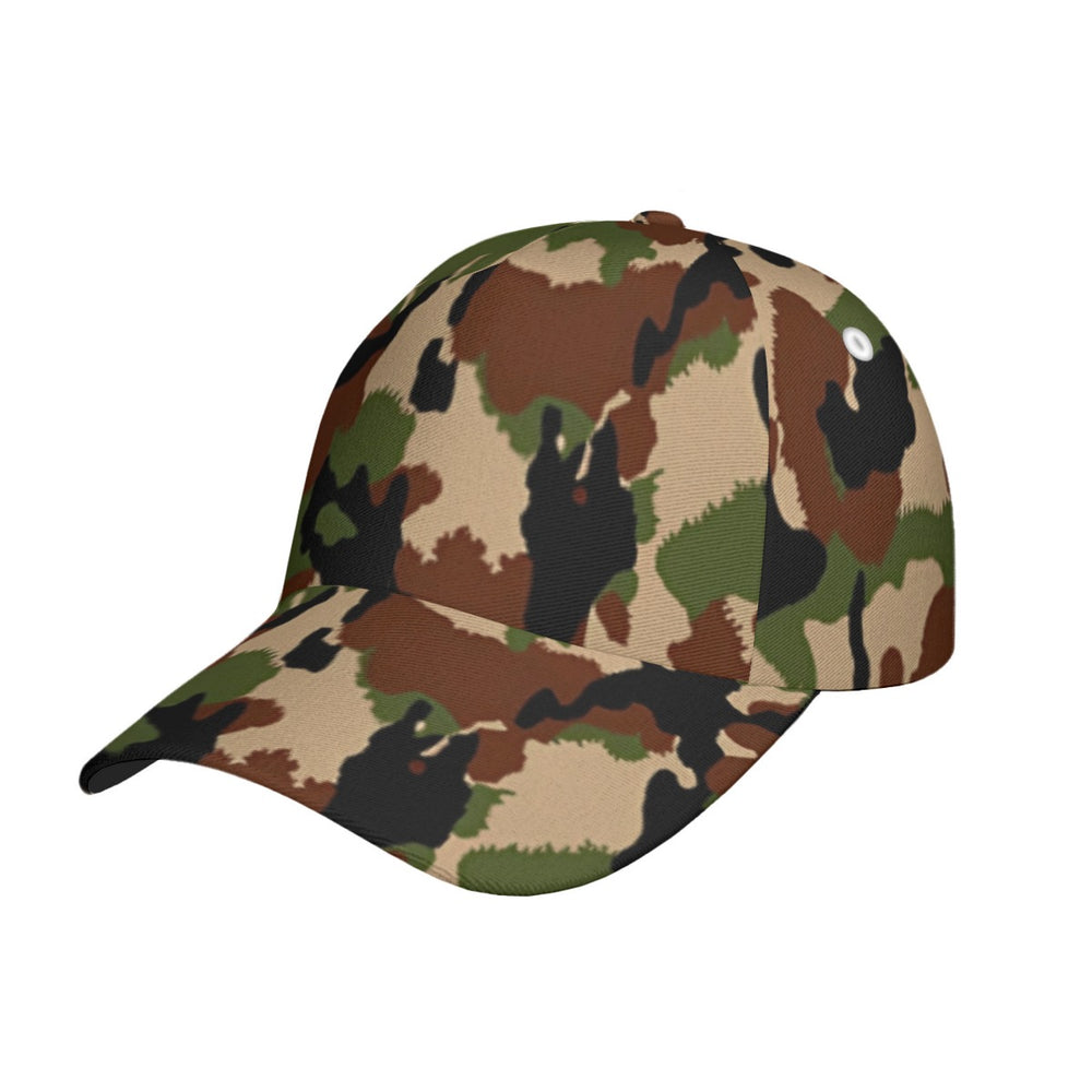 Swiss Taz 90 Woodland Camo Peaked Cap With Box - Equippage.com