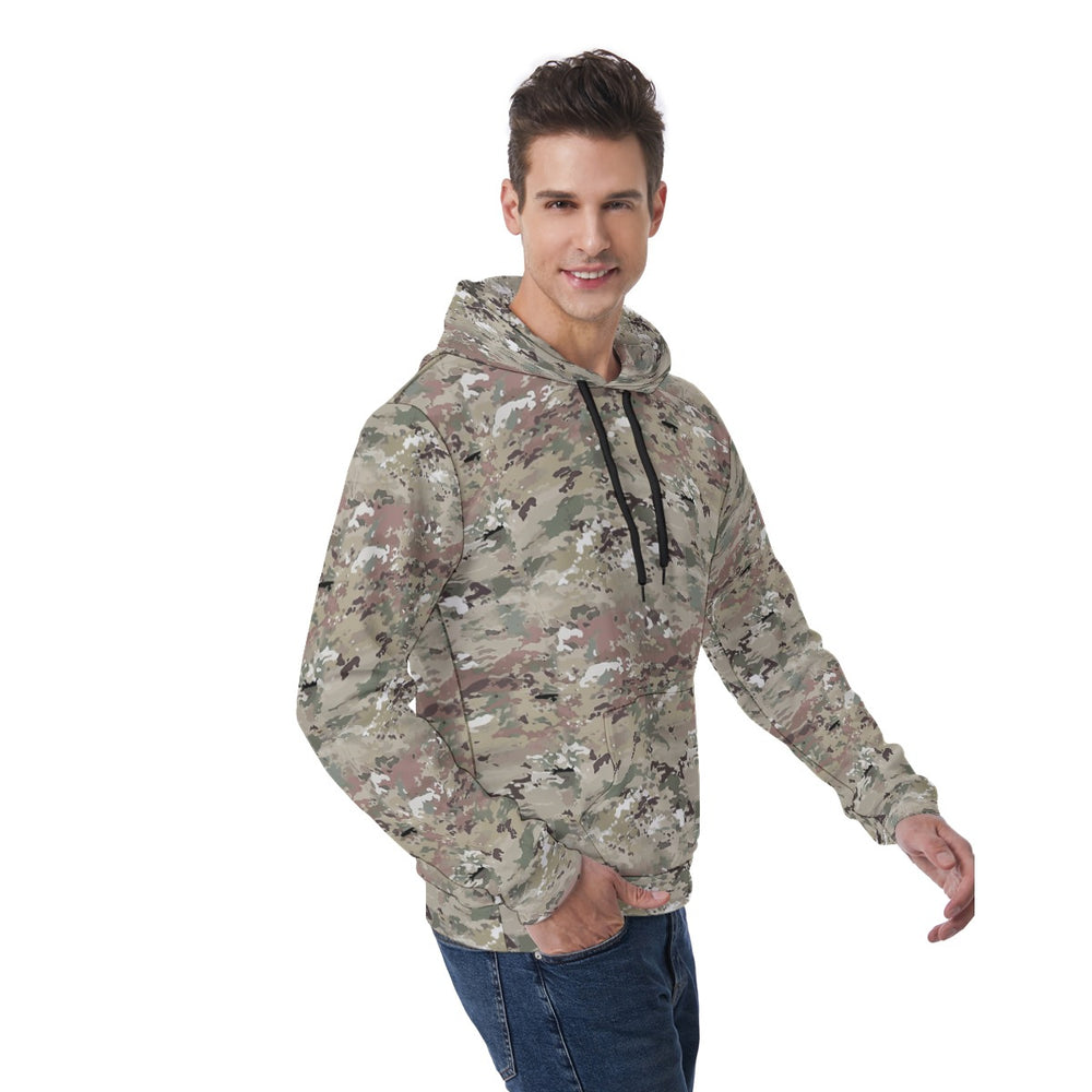 All-Over Print Men's Hoodie With Double-side Print Hood