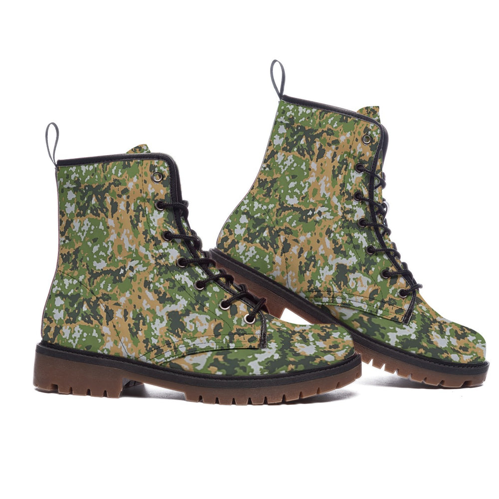 Finnish M05 Frost/Pakkaskuvio Camo Men's Martin Short Boots