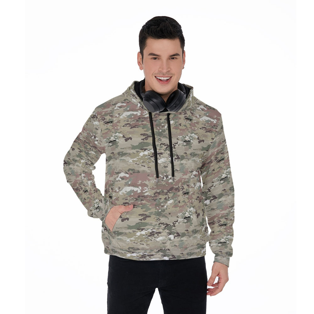 All-Over Print Men's Mirco Fleece Hoodie