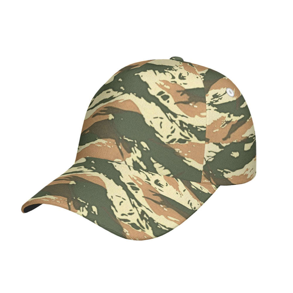 Greek M24 Lizard Camo Peaked Cap With Box