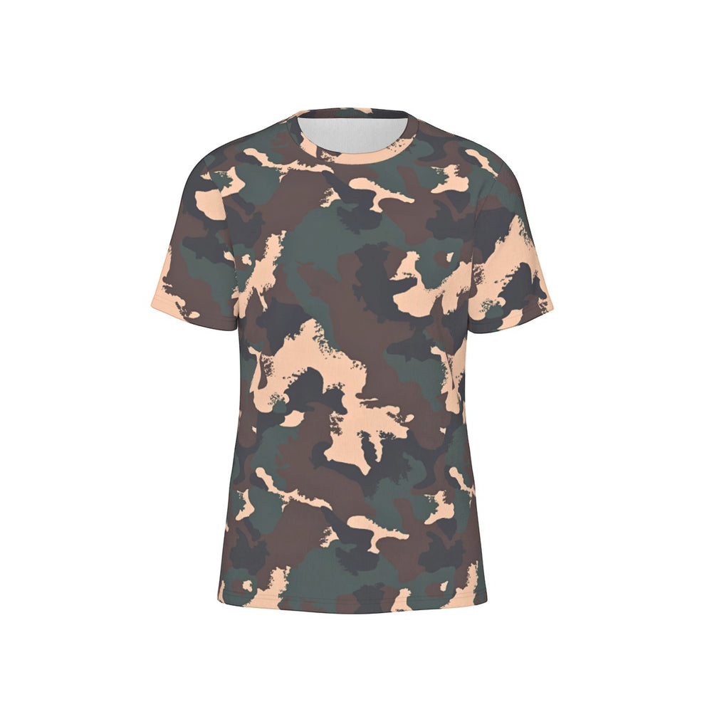 Hungarian M1990 Camo Men's O-Neck T-Shirt | 190GSM Cotton