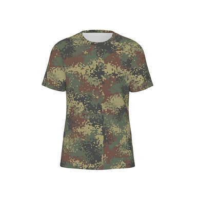 Serbian M-MDU-10 Camo Men's O-Neck T-Shirt | 190GSM Cotton - Equippage.com