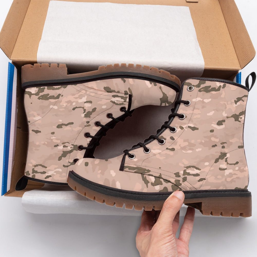 Spanish M09 Arido Camo Men's Martin Short Boots