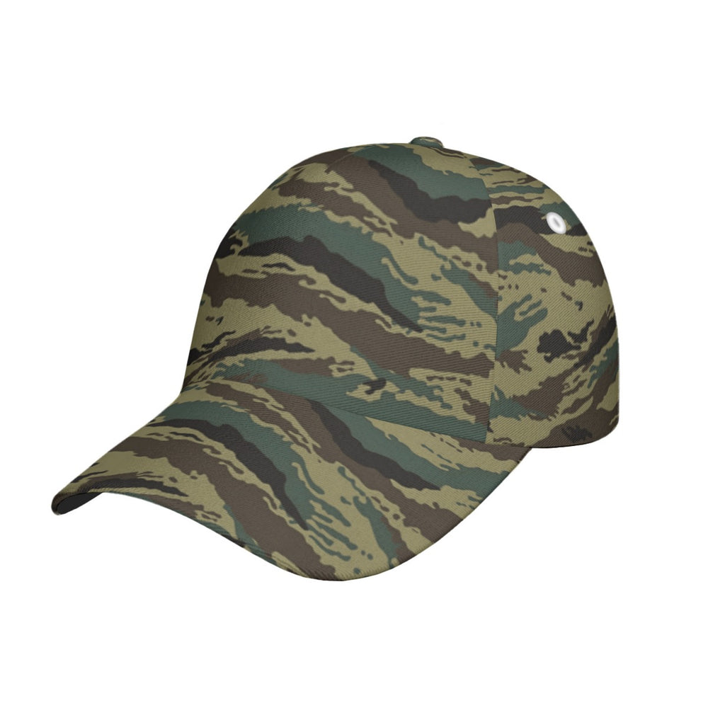 Russian Tiger Stripe Camo Peaked Cap With Box