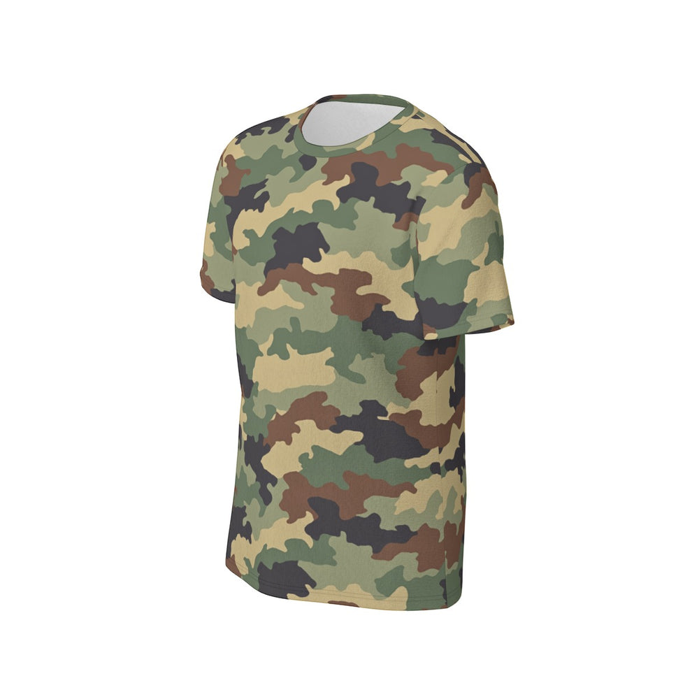 Serbian M-MDU-02 Camo Men's O-Neck T-Shirt | 190GSM Cotton