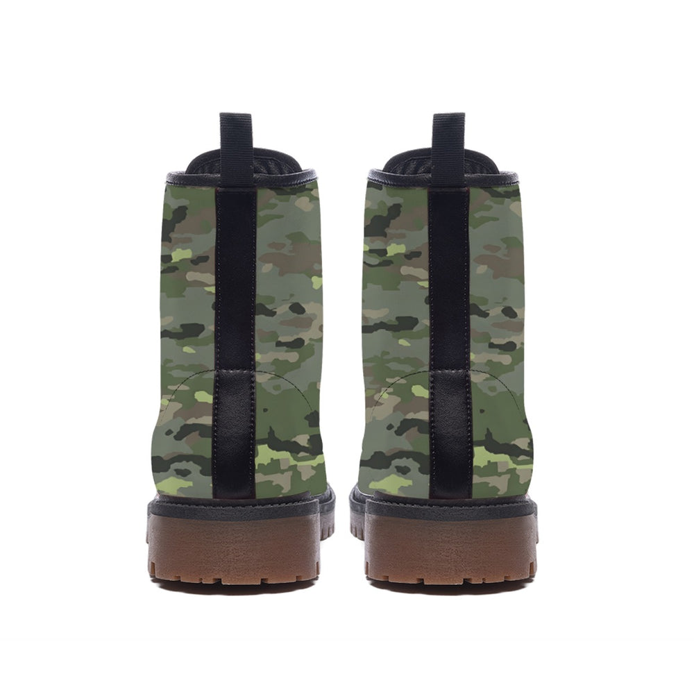 Spanish M09 Boscoso Camo Men's Martin Short Boots