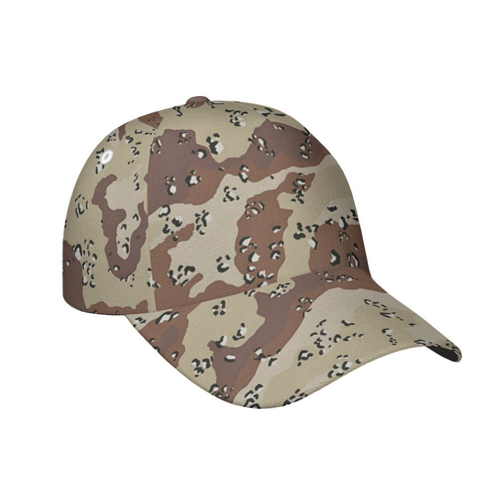 Chocolate Chip Desert Camo All-Over Print Peaked Cap With Box