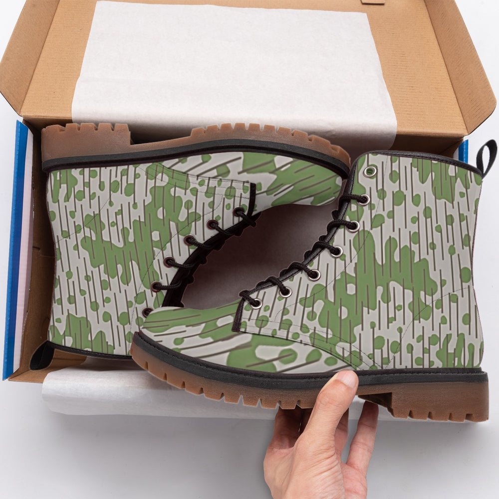 Bulgarian Frogskin Camo Men's Martin Short Boots