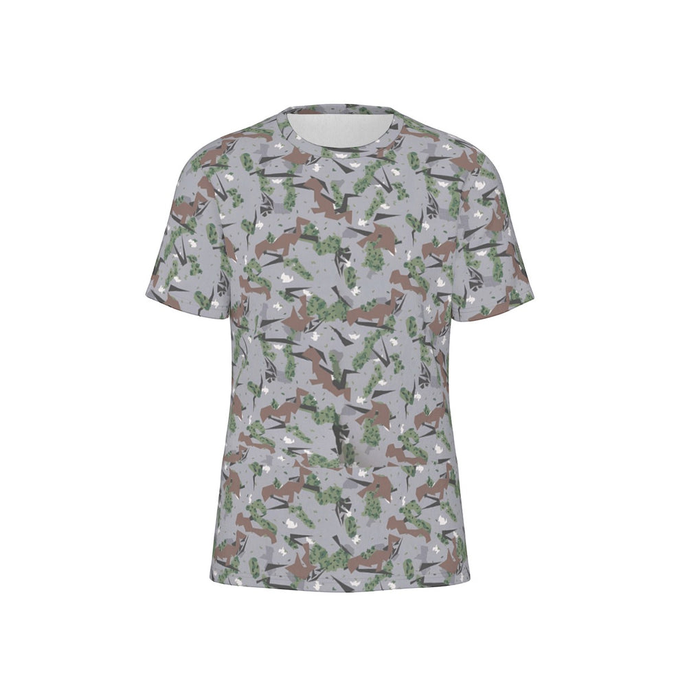 Serbian M-MDU-03 Camo Men's O-Neck T-Shirt | 190GSM Cotton