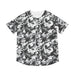 Men's Camo Baseball Jersey — Black & White Abstract All-Over Print - Equippage.com