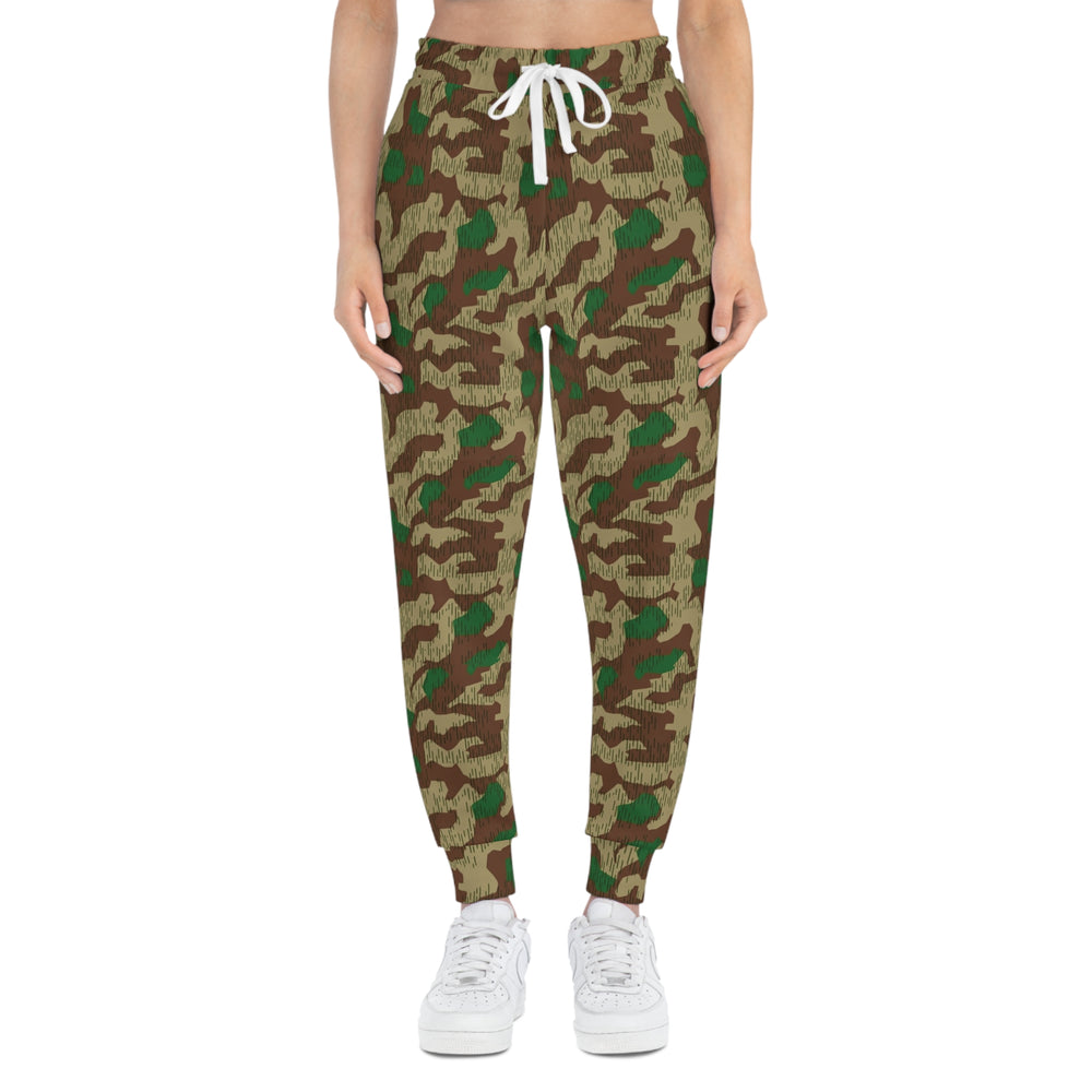 German Splittertarnmuster Camo Unisex Athletic Joggers