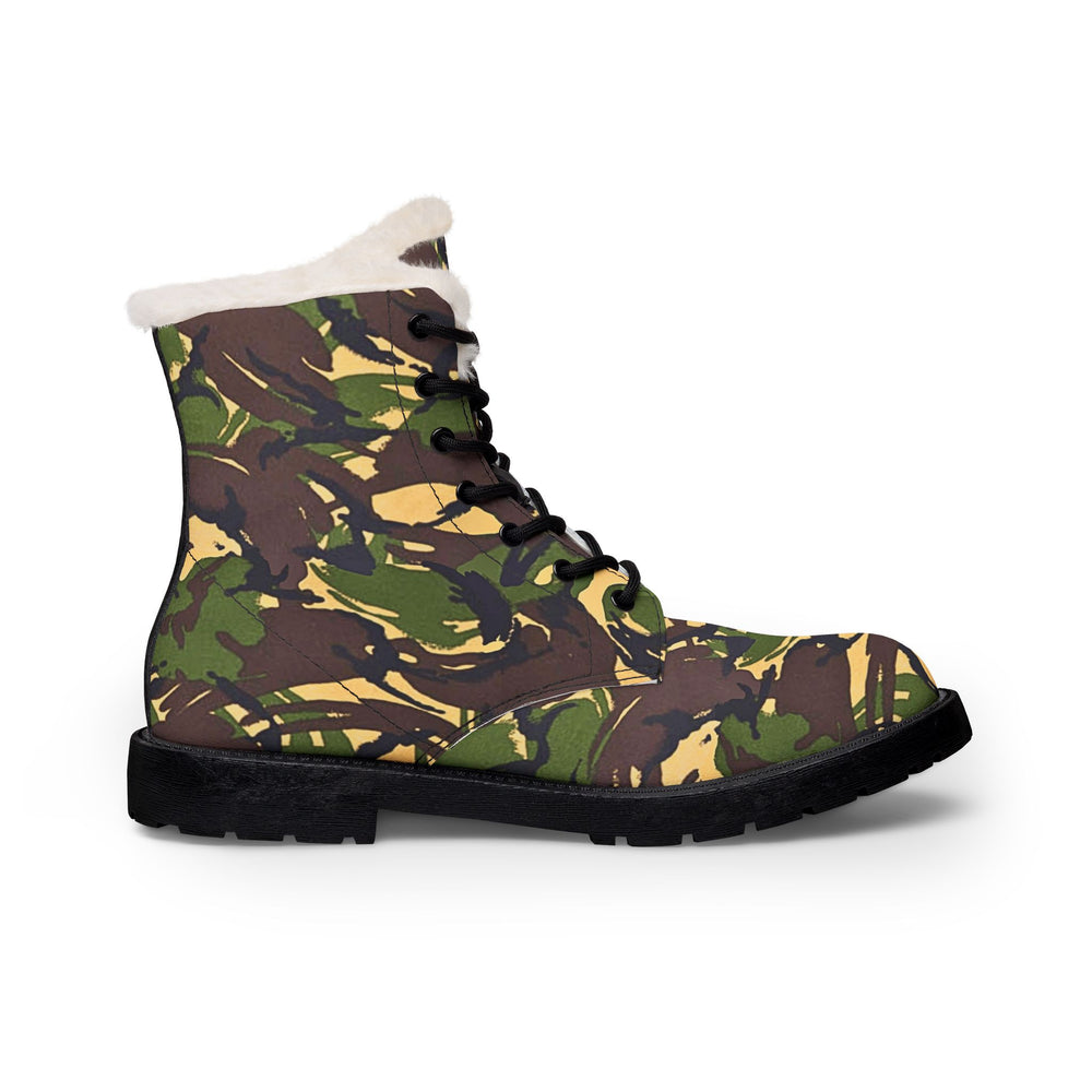 British DPM 95 Camo Men's Fur and Leather Boots