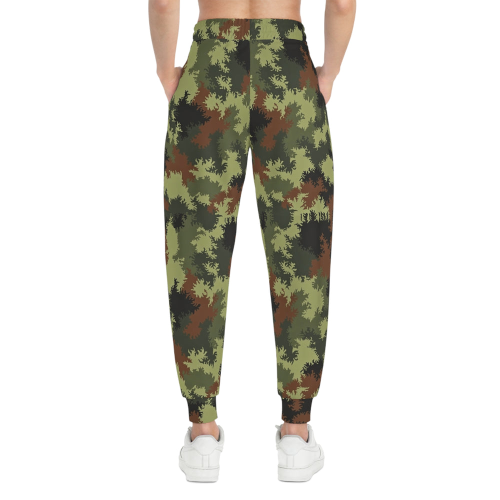 German Sägezahnmuster/Sawtooth Camo Unisex Athletic Joggers