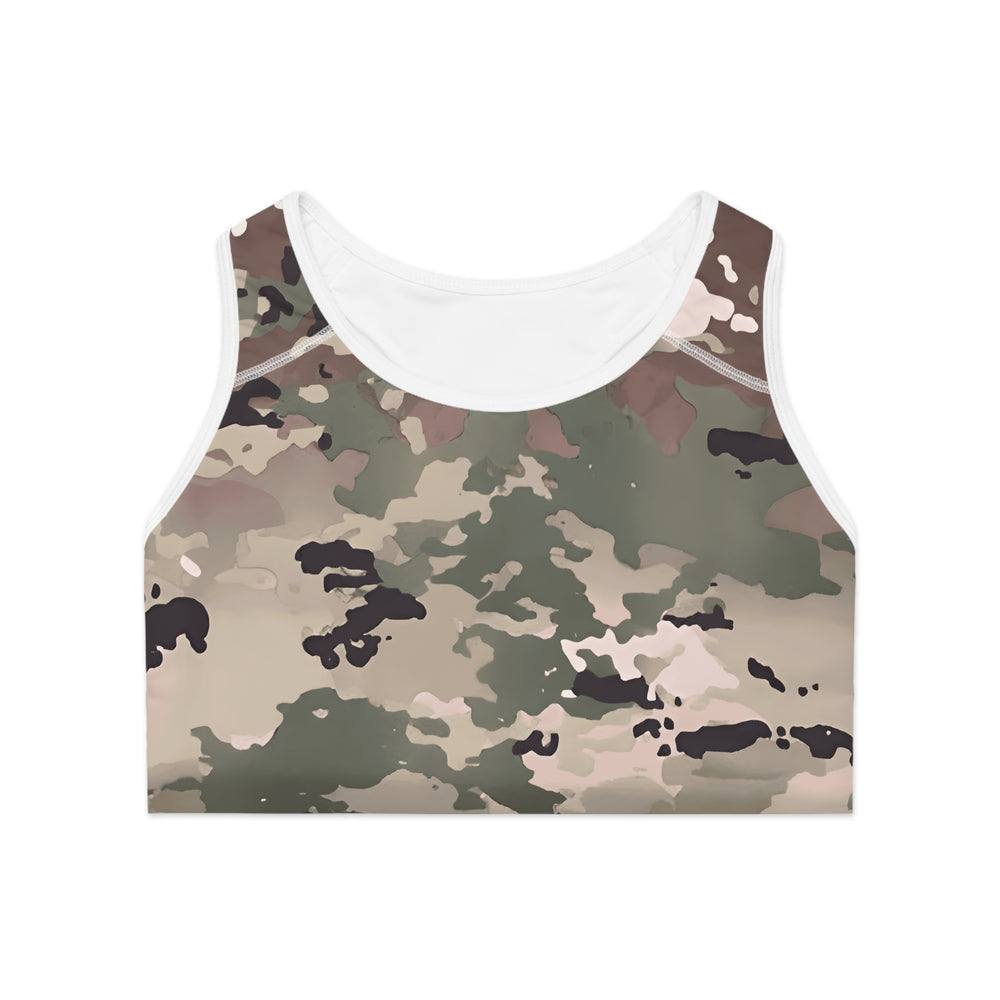 Scorpion W2 Camo Athletic Sports Bra