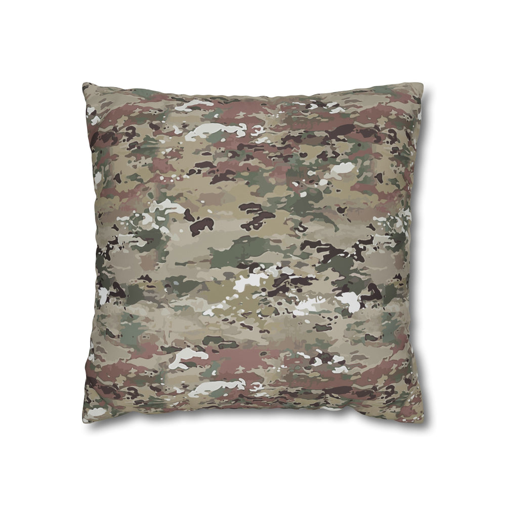 Scorpion Camouflage Square Poly Canvas Pillowcase By Equippage.com