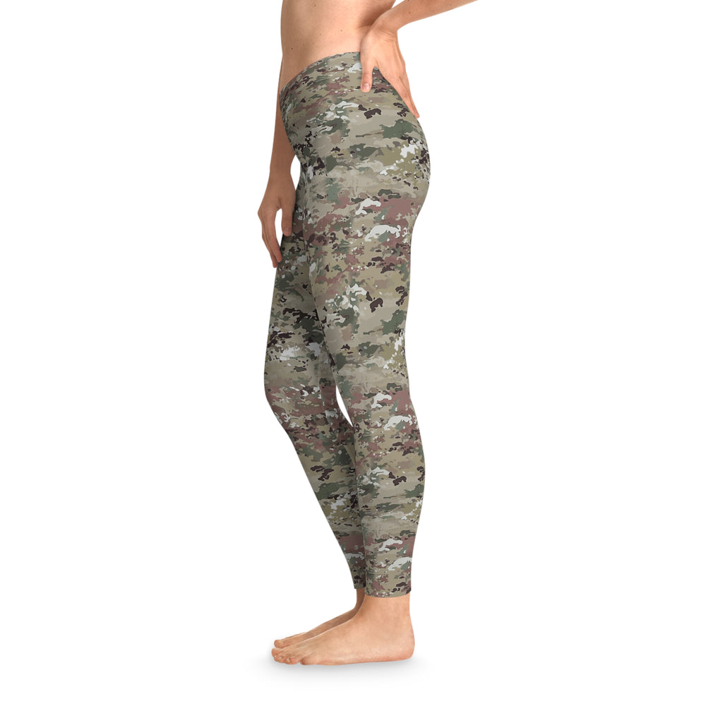 Scorpion Camouflage Stretchy Leggings By Equippage.com