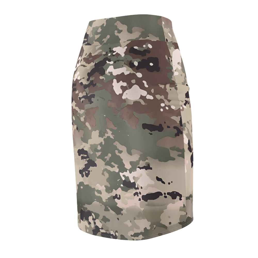 Scorpion W2 Women's Military Print Bodycon Skirt