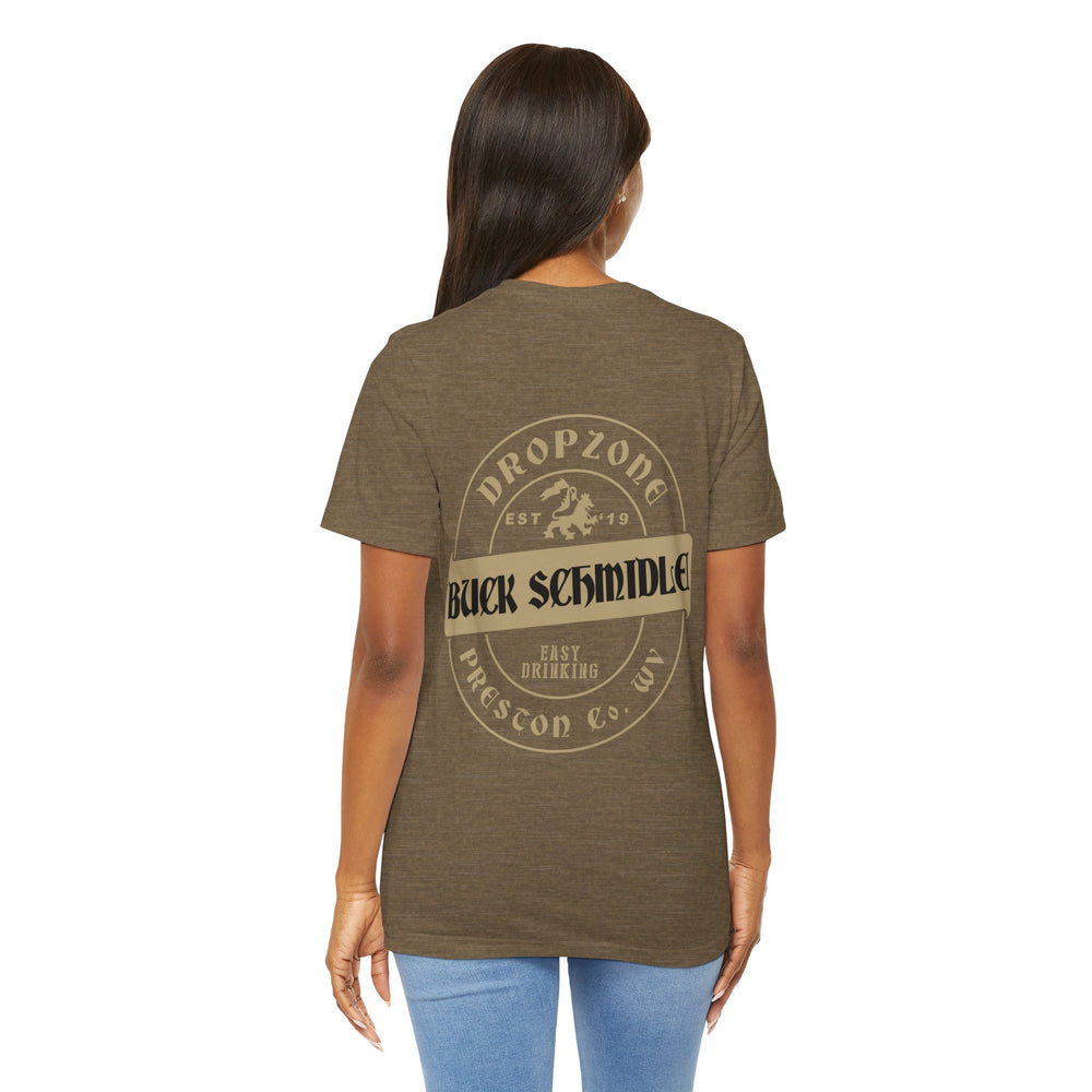 DZ Buck Schmidle Unisex Jersey Short Sleeve Belle+Canvas Tee