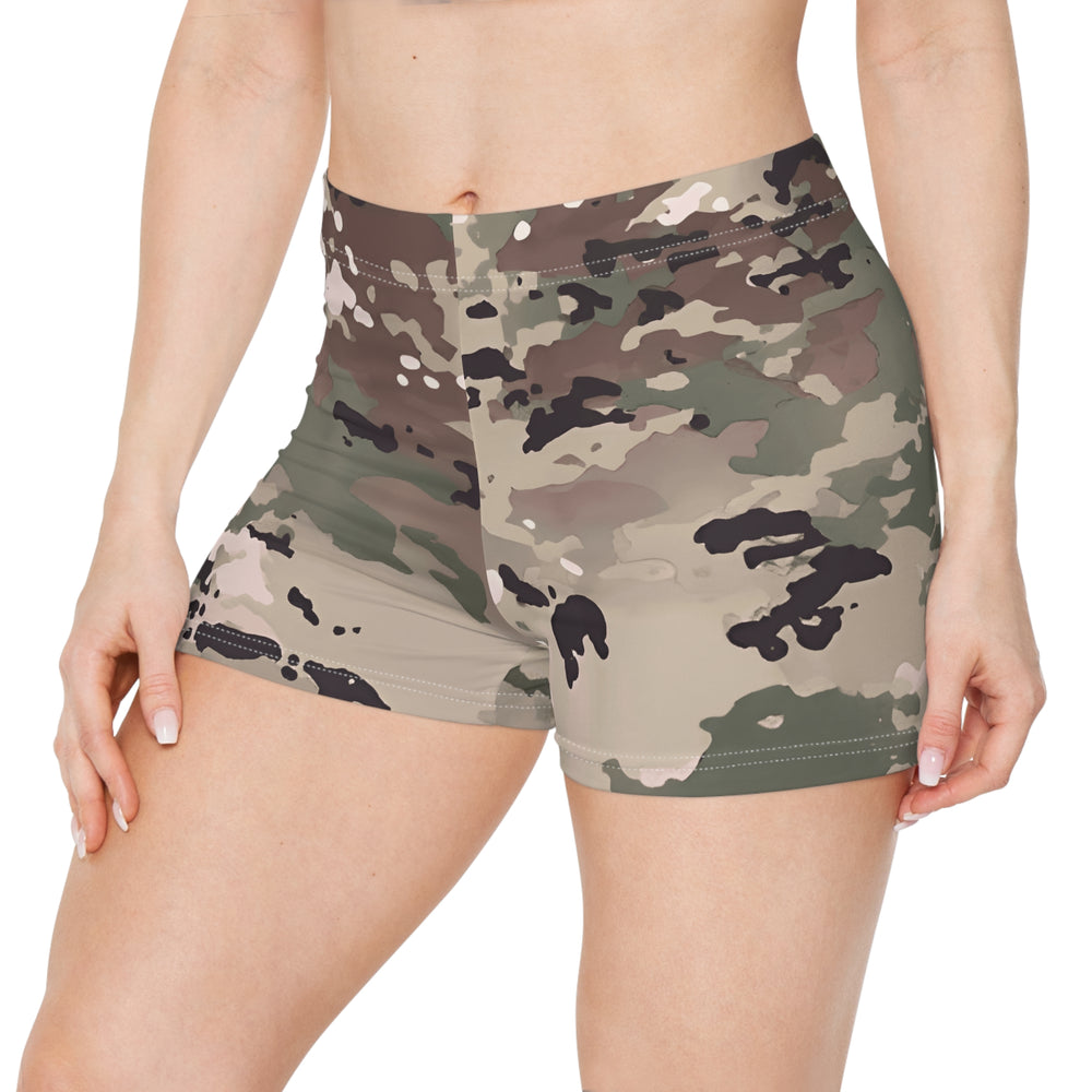 Scorpion W2 OCP Camo Print Women's Active Shorts