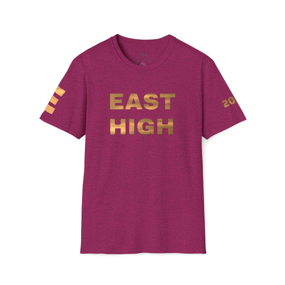 East High Leopards 2027 Foil Graphic T-Shirt by Equippage.com
