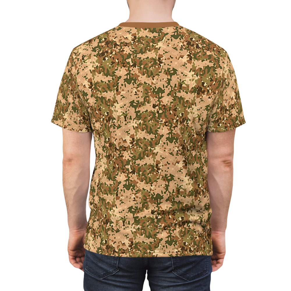 Dutch NFP Tan Camo Unisex Cut & Sew Tee