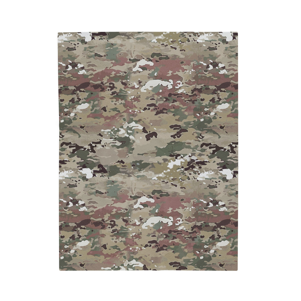 Scorpion Camouflage Velveteen Plush Blanket By Equippage.com