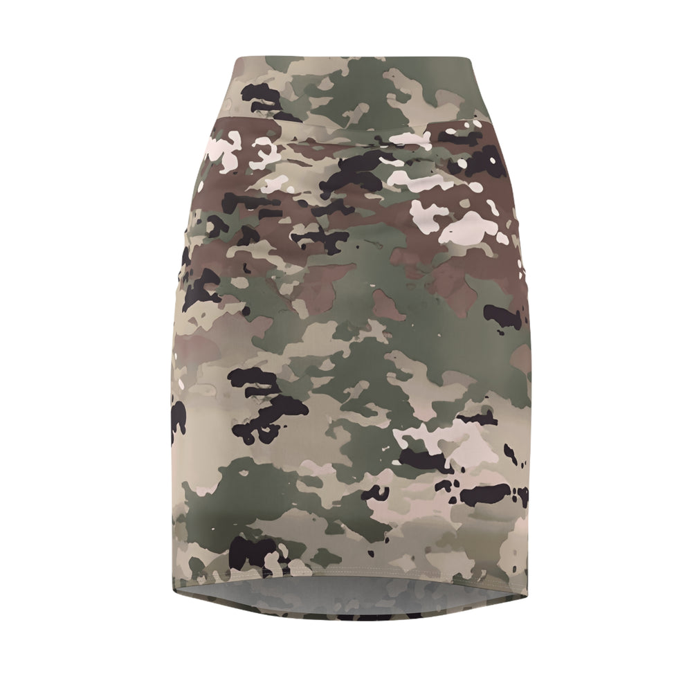 Scorpion W2 Women's Military Print Bodycon Skirt