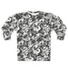 Camo Sweatshirt — Black & White All-Over Print - Equippage.com