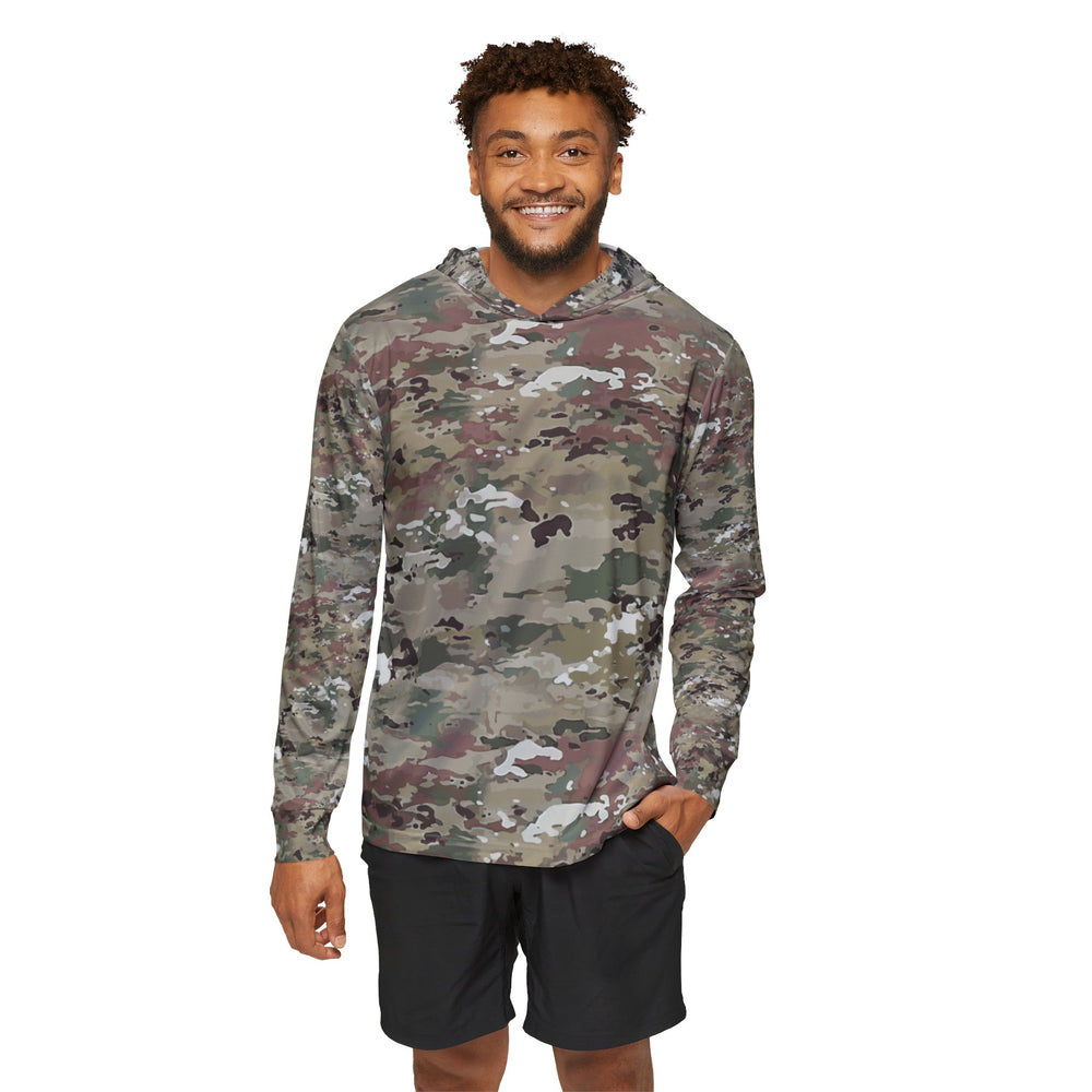 Scorpion Camouflage Men's Sports Warmup Hoodie  By Equippage.com