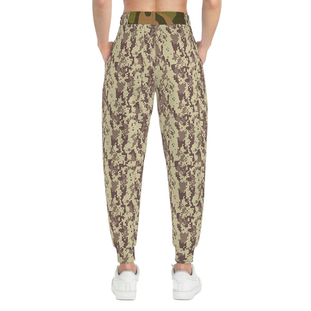 Estonian ESTDCU-M06 Woodland Camo Unisex Athletic Joggers