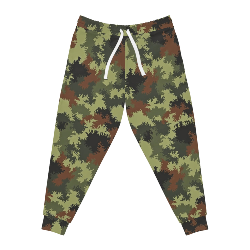 German Sägezahnmuster/Sawtooth Camo Unisex Athletic Joggers