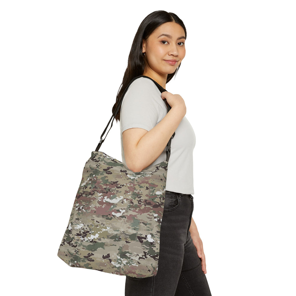 Scorpion Camouflage Adjustable Tote Bag By Equippage.com