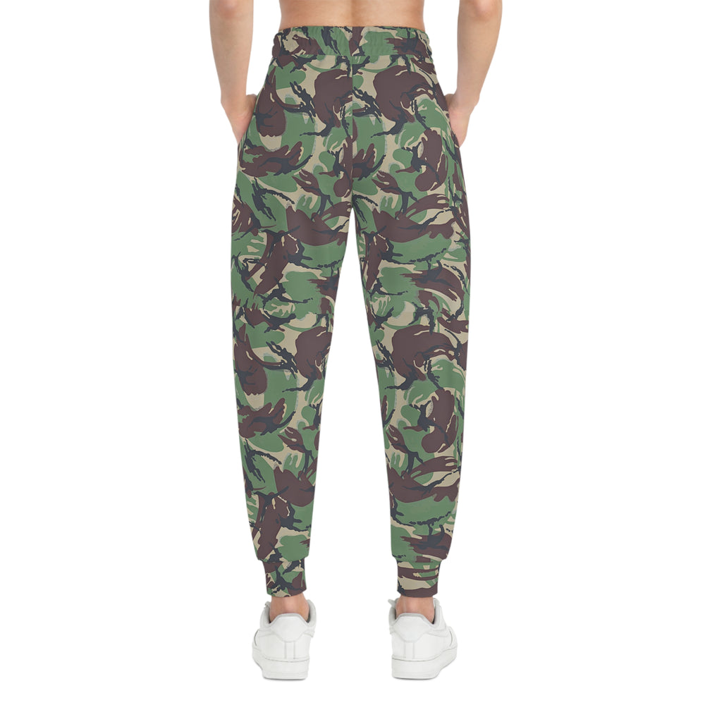 Portuguese Padrão Floresta Camo Camo Unisex Athletic Joggers