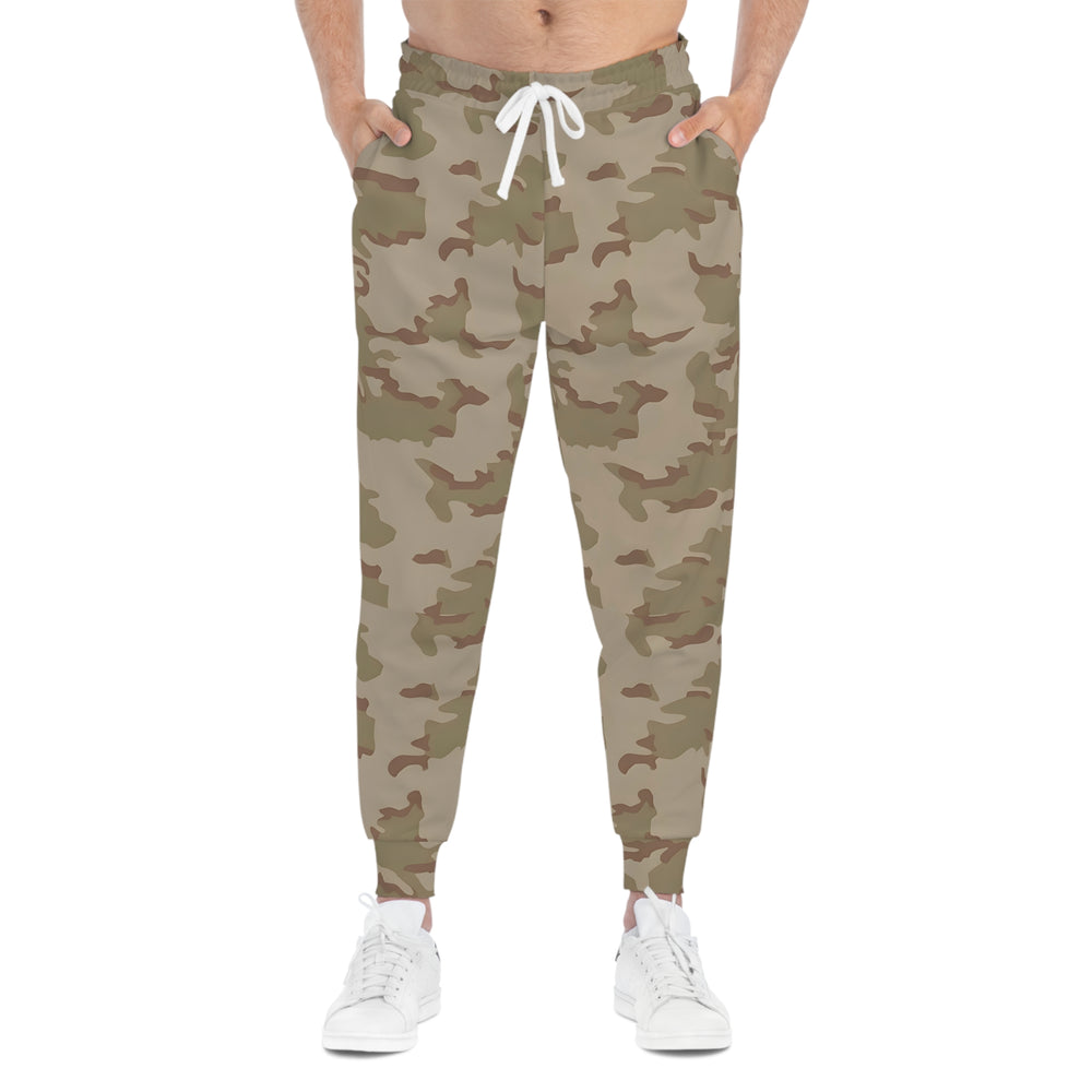 Belgian M1999 Desert Jigsaw Camo Unisex Athletic Joggers