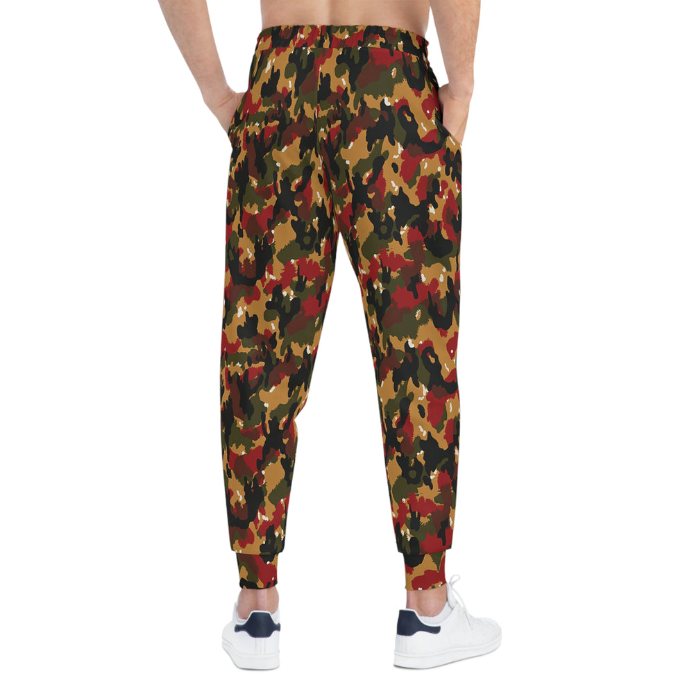Swiss Taz 83 Alpenflage Camo Unisex Athletic Joggers - Equippage.com