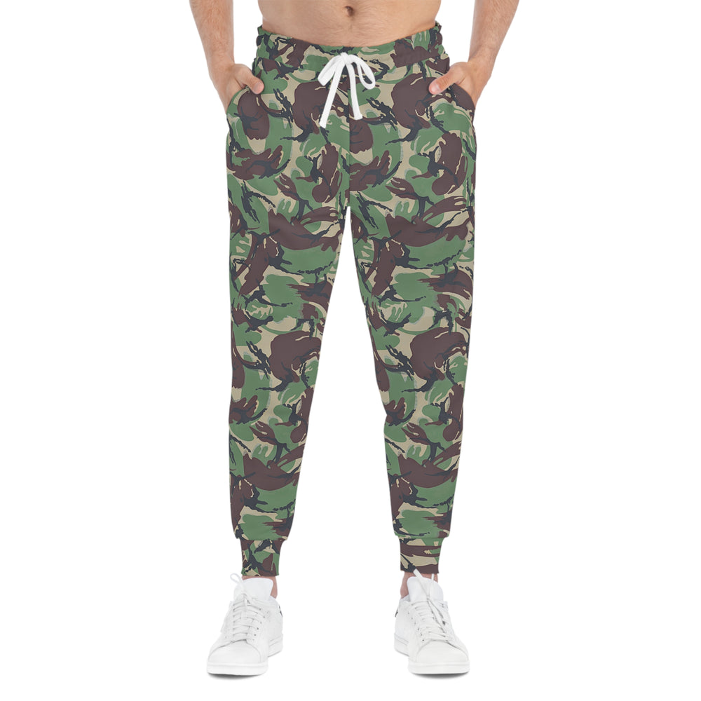 Portuguese Padrão Floresta Camo Camo Unisex Athletic Joggers